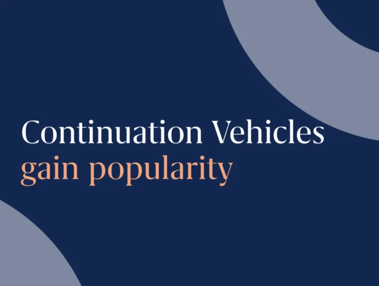 Continuation Vehicles Gain Popularity