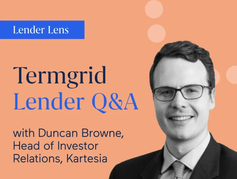 Lender Lens - Duncan Browne, Kartesia