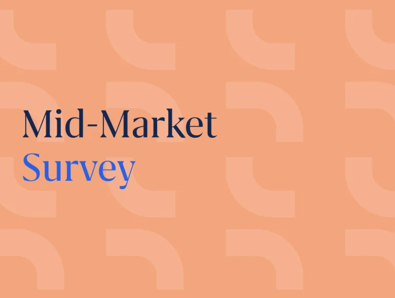 Middle Market Private Capital Survey H2 2025