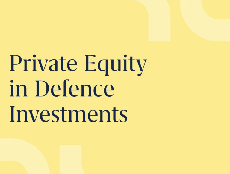 Private Equity navigates obstacles in defence investments