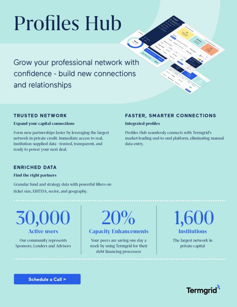 Termgrid Profiles Hub Sell Sheet