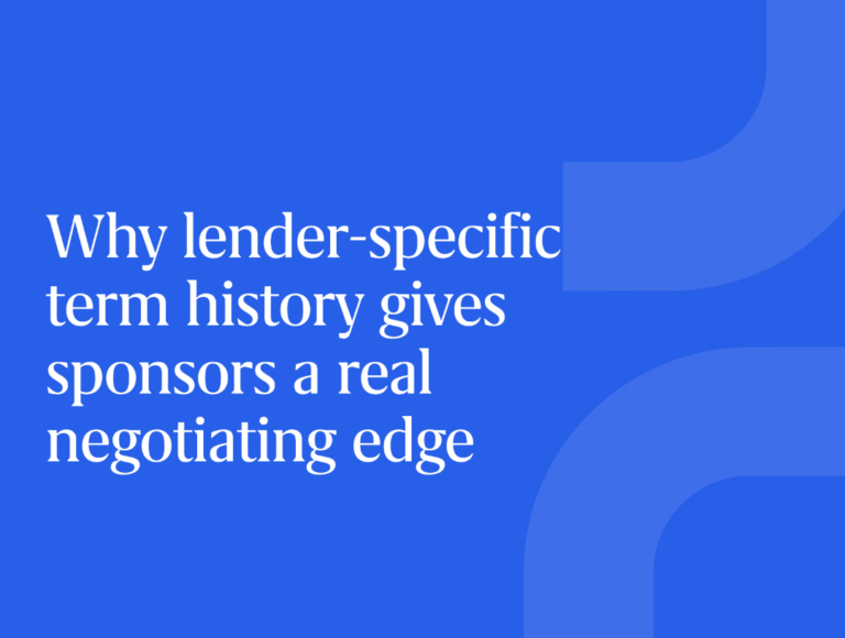 lender term history in debt financing